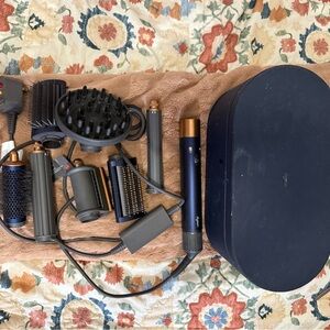 Dyson Hair Styling Set in Black and Copper